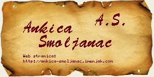 Ankica Smoljanac vizit kartica